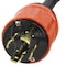 Ac Works SOOW; Cold Weather Extension Cord, 10 AWG, Indoor/Outdoor, 10/4, 1 Outlets, L15-30R, Black, Rubber L1530PR-100 - alternate 3